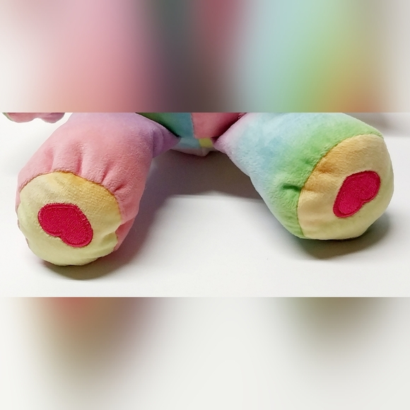 Care Bears Togetherness Bear Multicolor Pastel Plush 12in Stuffed Animal GUC - Picture 9 of 13
